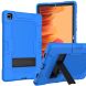 Защитный чехол Deexe Color Kickstand для Samsung Galaxy Tab A7 10.4 (2020) - Black / Blue. Фото 1 из 4