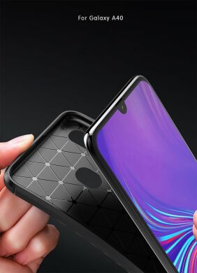 Защитный чехол Deexe Fusion для Samsung Galaxy A40 (А405) - Black