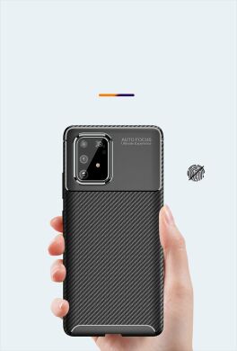 Защитный чехол Deexe Fusion для Samsung Galaxy S10 Lite (G770) - Brown
