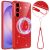 Защитный чехол Deexe Glitter Case with MagSafe для Samsung Galaxy A27 (A276) - Red