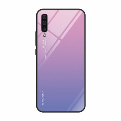 Захисний чохол Deexe Gradient Color для Samsung Galaxy A50 (A505) / A30s (A307) / A50s (A507) - Rose / Blue