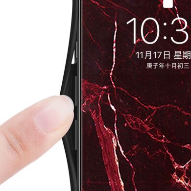 Защитный чехол Deexe Gradient Pattern для Samsung Galaxy A07 (A075) - White