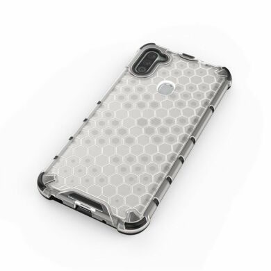 Защитный чехол Deexe Honeycomb Series для Samsung Galaxy A11 (A115) - White