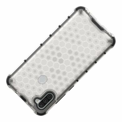 Защитный чехол Deexe Honeycomb Series для Samsung Galaxy A11 (A115) - White