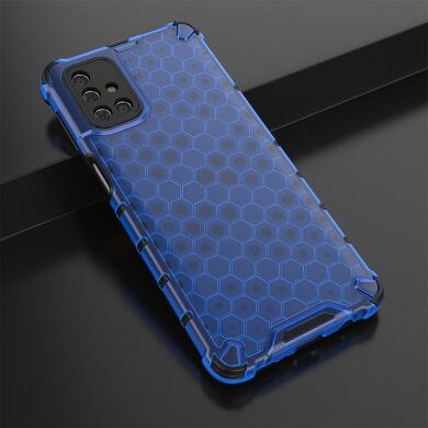 Защитный чехол Deexe Honeycomb Series для Samsung Galaxy M31s (M317) - Blue