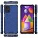 Защитный чехол Deexe Honeycomb Series для Samsung Galaxy M31s (M317) - Blue. Фото 3 из 9