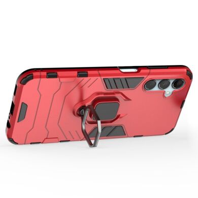 Защитный чехол Deexe Hybrid Case для Samsung Galaxy M14 (M146) - Red