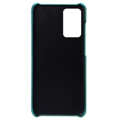 Защитный чехол Deexe Leather Back Cover для Samsung Galaxy A73 (А736) - Green