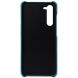 Захисний чохол Deexe Leather Back Cover для Samsung Galaxy S24 - Green