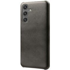 Захисний чохол Deexe Leather Back Cover для Samsung Galaxy S25 (S931) - Black
