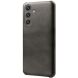 Защитный чехол Deexe Leather Back Cover для Samsung Galaxy S25 (S931) - Black. Фото 1 из 4
