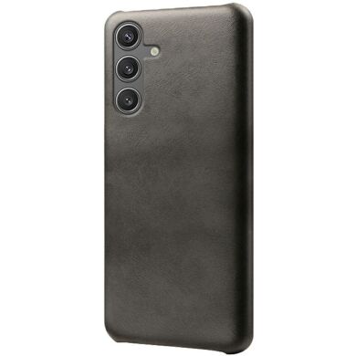 Защитный чехол Deexe Leather Back Cover для Samsung Galaxy S25 (S931) - Black