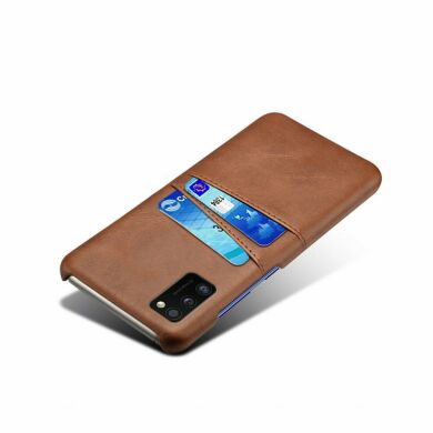 Защитный чехол Deexe Pocket Case для Samsung Galaxy A41 (A415) - Brown