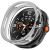 Защитный чехол Deexe Protective Frame для Samsung Galaxy Watch 8 Classic - Silver