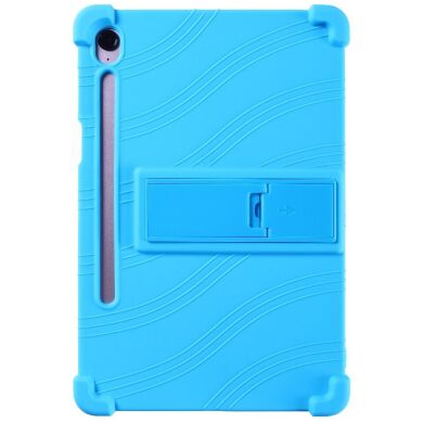 Защитный чехол Deexe Silicone Kickstand для Samsung Galaxy Tab S11 (X730/X736) - Baby Blue