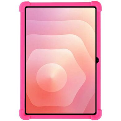 Защитный чехол Deexe Silicone Kickstand для Samsung Galaxy Tab S12 Plus - Rose