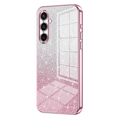 Защитный чехол Deexe Sparkles Cover для Samsung Galaxy A27 (A276) - Pink
