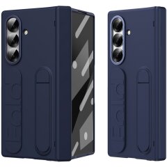 Захисний чохол Deexe Standing Grip для Samsung Galaxy Fold 7 - Blue