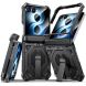Защитный чехол Deexe Tank Stand для Samsung Galaxy Flip 8 - Black. Фото 1 из 9