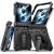 Защитный чехол Deexe Tank Stand для Samsung Galaxy Flip 8 - Black