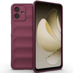 Защитный чехол Deexe Terra Case для Samsung Galaxy A07 (A075) - Wine Red