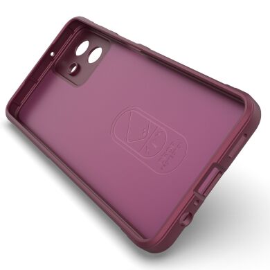 Защитный чехол Deexe Terra Case для Samsung Galaxy A07 (A075) - Wine Red