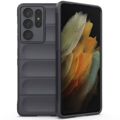 Захисний чохол Deexe Terra Case для Samsung Galaxy S21 Ultra (G998) - Dark Grey