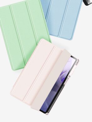 Захисний чохол DUX DUCIS TOBY Series для Samsung Galaxy Tab S7 FE / S7 Plus / S8 Plus (T730/736/800/806/970/975) - Light Green