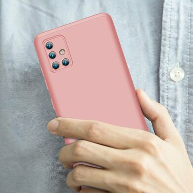 Захисний чохол GKK Double Dip Case для Samsung Galaxy A71 (A715) - Rose Gold