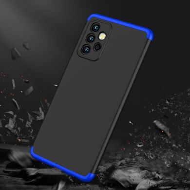 Защитный чехол GKK Double Dip Case для Samsung Galaxy A72 (А725) - Black / Blue