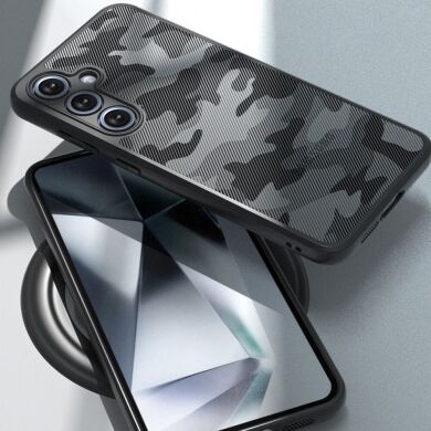 Защитный чехол IBMRS Military для Samsung Galaxy S24 FE (S721) - Grid Camouflage