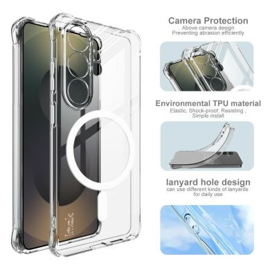 Захисний чохол IMAK Space Shield MagSafe для Samsung Galaxy S26 Ultra (S948) - Transparent