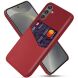 Защитный чехол KSQ Business Pocket для Samsung Galaxy S25 (S931) - Red. Фото 1 из 4