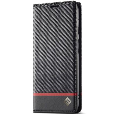 Защитный чехол LC.IMEEKE Carbon Fiber для Samsung Galaxy A56 (A566) - Horizontal Stripe