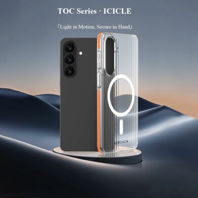 Защитный чехол LEREACH TOC Magnetic для Samsung Galaxy S26 (S942) - White