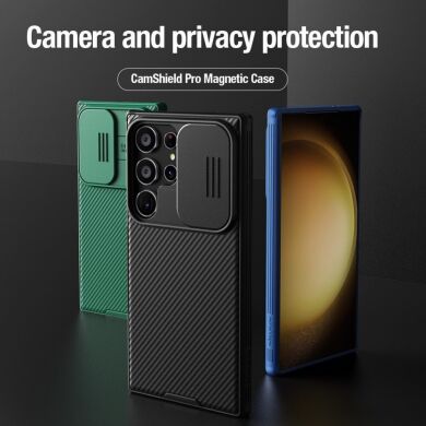 Захисний чохол NILLKIN CamShield Pro Magnetic для Samsung Galaxy S24 Ultra - Black