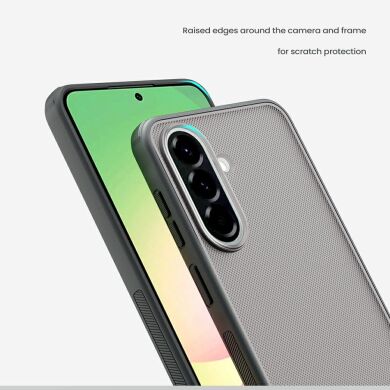 Захисний чохол NILLKIN Super Frosted Shield Pro для Samsung Galaxy A57 (A576) - Transparent Black