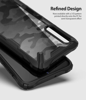 Защитный чехол RINGKE Fusion X для Samsung Galaxy A50 (A505) / Galaxy A30s (A307) / Galaxy A50s (A507) - Camo Black