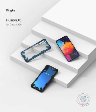 Захисний чохол RINGKE Fusion X для Samsung Galaxy A50 (A505) - Space Blue