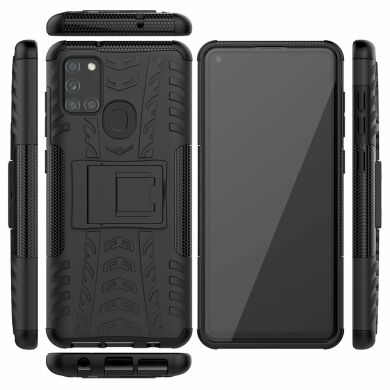 Защитный чехол UniCase Hybrid X для Samsung Galaxy A21s (A217) - Black