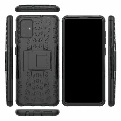 Защитный чехол UniCase Hybrid X для Samsung Galaxy A71 (A715) - Black