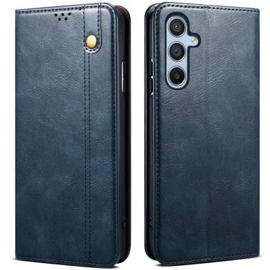 Захисний чохол UniCase Leather Wallet для Samsung Galaxy M15 (M156) - Blue