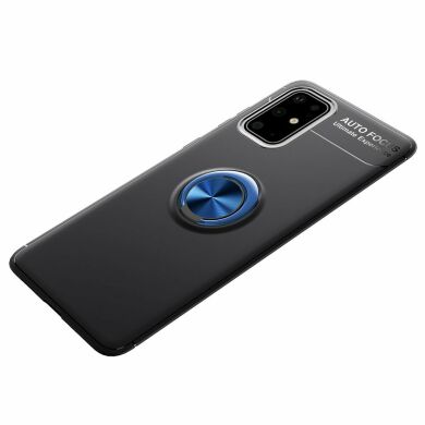Захисний чохол UniCase Magnetic Ring для Samsung Galaxy A41 (A415) - Black / Blue
