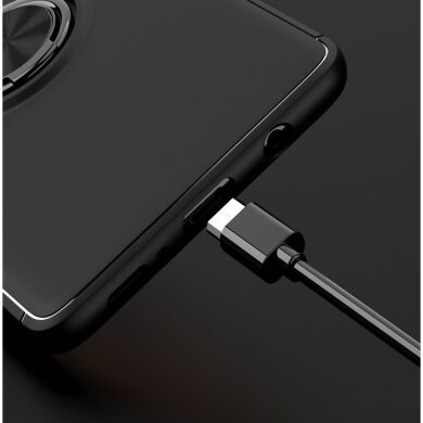 Защитный чехол UniCase Magnetic Ring для Samsung Galaxy M51 (M515) - Black / Red