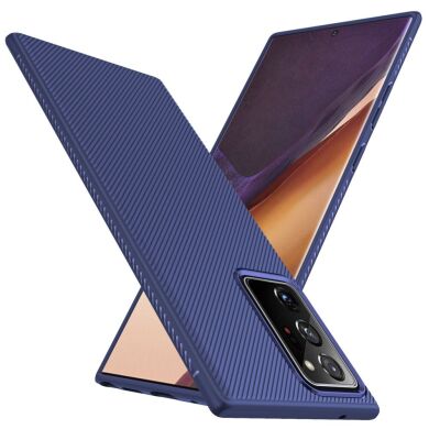 Захисний чохол UniCase Twill Soft для Samsung Galaxy Note 20 Ultra (N985) - Blue