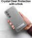 Защитный чехол Zagg Gear4 Crystal Palace with Kickstand для Samsung Galaxy S24 (S921) 702314091 - Clear. Фото 7 из 11