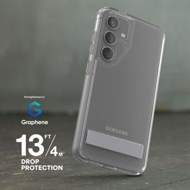 Защитный чехол Zagg Gear4 Crystal Palace with Kickstand для Samsung Galaxy S24 (S921) 702314091 - Clear