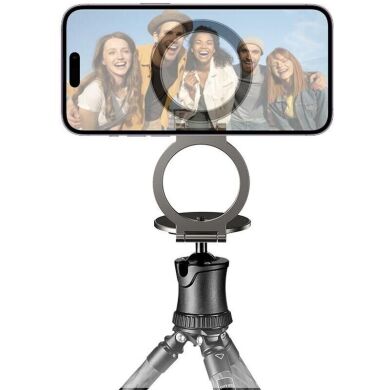 Магнитный держатель Hoco H102 - Metal Gray