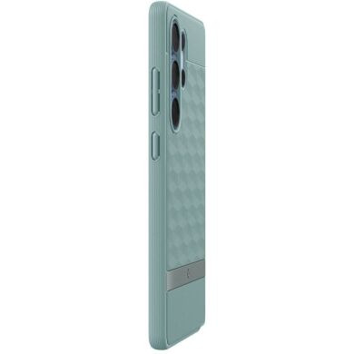 Захисний чохол Spigen (SGP) Caseology Parallax (MagFit) by Spigen для Samsung Galaxy S25 Ultra (S938) ACS09053 - Sage Green