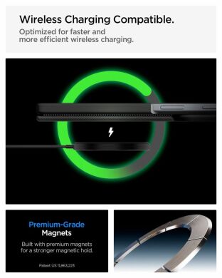 Защитный чехол Spigen Slim Armor Pro (MagFit) для Samsung Galaxy Fold 8 Ultra (ACS11508) - Black